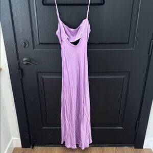 Lavender Spaghetti Strap Dress
